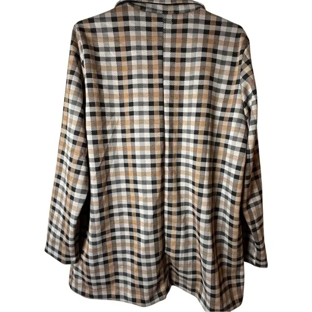 Maurices women's Stripe Plaid  Trendy Style Blazer Sz XL  NWT - Picture 11 of 11